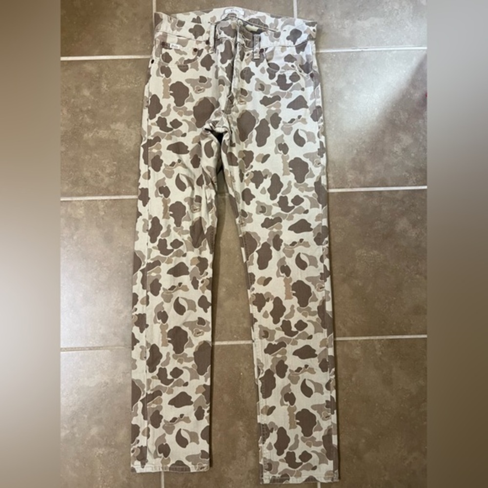 VTG Polo Ralph Lauren Distressed Military Army Desert Camo Sullivan Slim Jeans